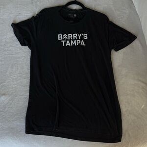 Barry's Tampa Black T-Shirt